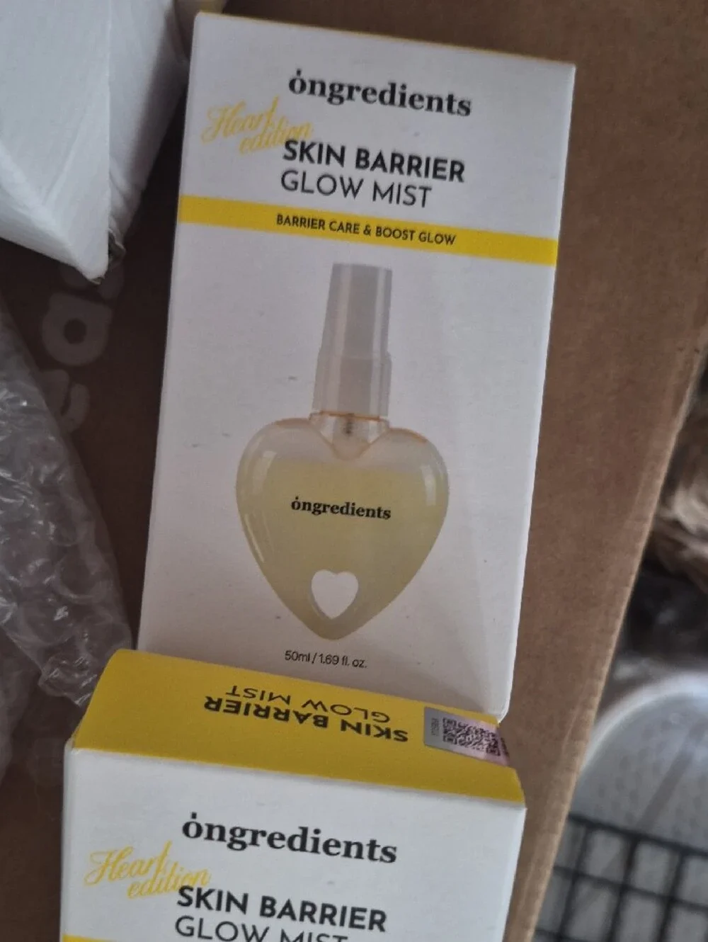 öngredients Skin Barrier Glow Mist 2 Nwt